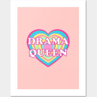 Drama Queen Heart Posters and Art